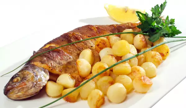 Fish with New Potatoes
