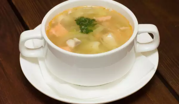 Fish Soup with White Fish