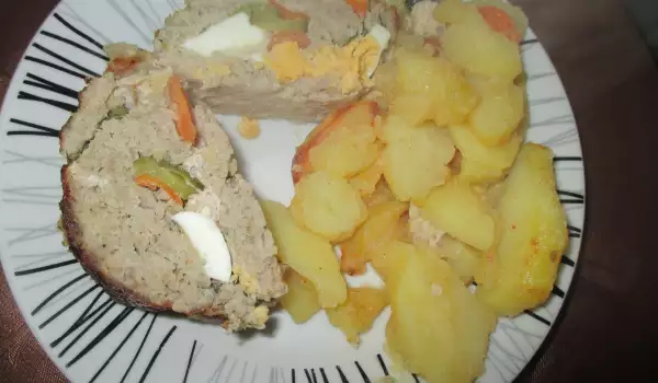 Meatloaf with Roasted Potatoes