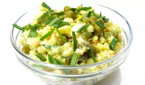 Corn and Salami Salad