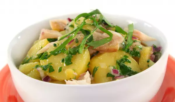 Potato Salad with Chicken