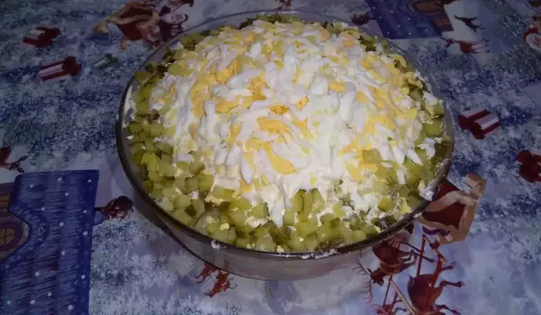 Salad with Grated Potatoes