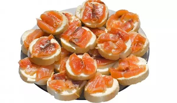 Sandwiches with Smoked Salmon
