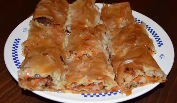 Country-Style Phyllo Pastry Pumpkin Pie