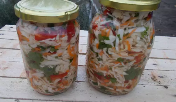 Colorful Village-Style Pickle