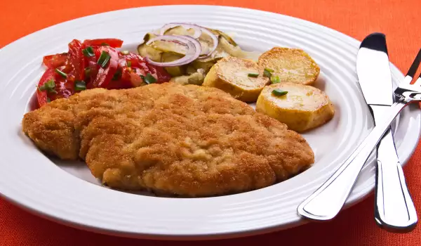 Cutlets with Minced Meat and Potatoes