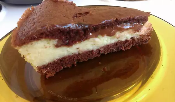 Cocoa Cake with Coconut Cream