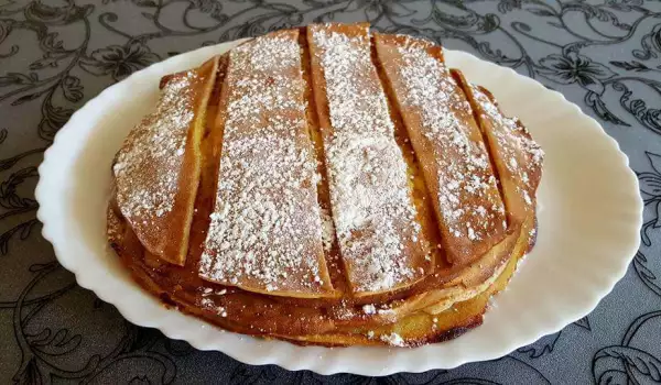 Cake with Pancakes