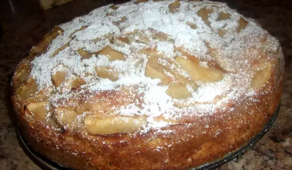 Easy Vanilla Apple Cake