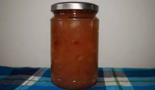 Oven Baked Peach Jam