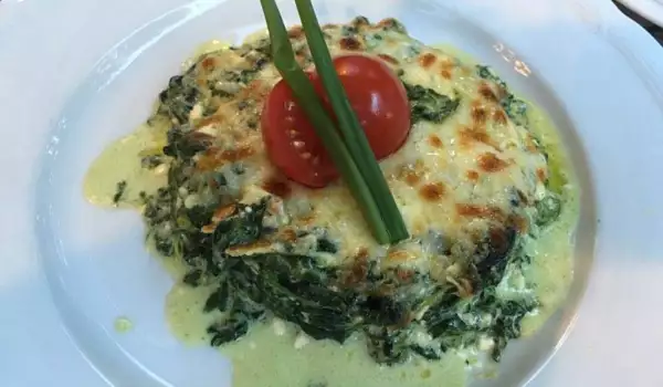 Oven-Baked Spinach