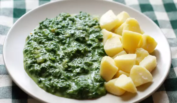 Spinach Puree with Potatoes