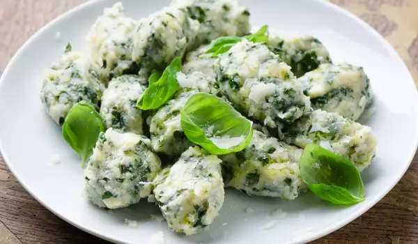 Gnocchi with Spinach and Parmesan