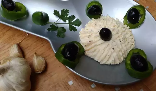 Serbian Feta Cheese Salad