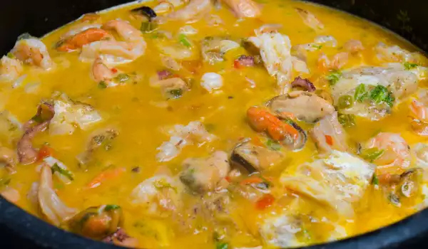 French Bouillabaisse Fish Soup