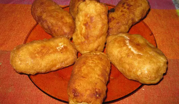 Pork Rolls with Chicken and Cheese