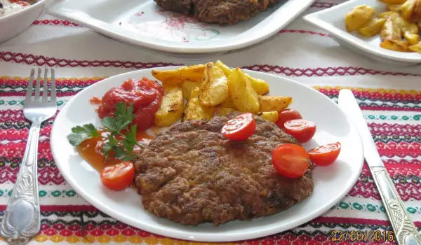 Veal Mince Schnitzels