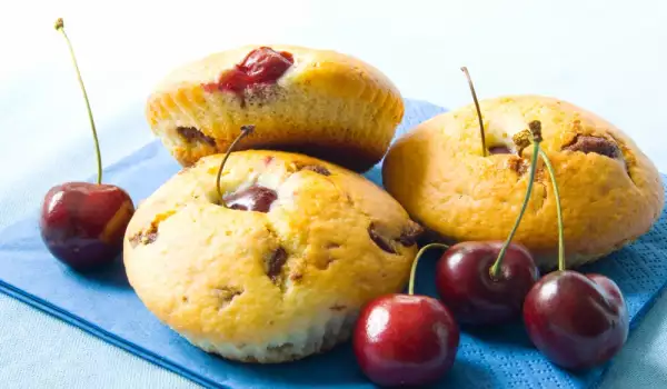 Muffins with Cherries