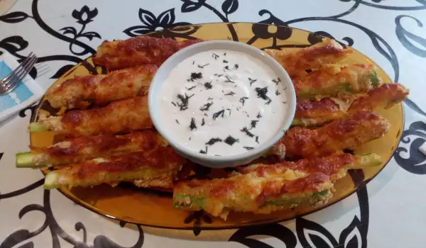 Crunchy Zucchini with Cheese