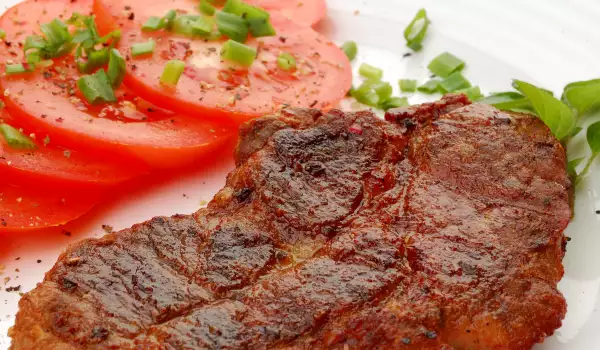 Beef Steak in a Pan
