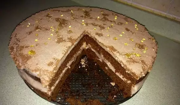 Cake with Cocoa Layers