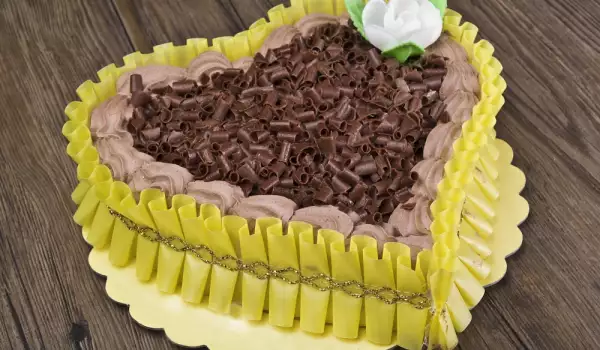 Chocolate Cake for Valentine's Day