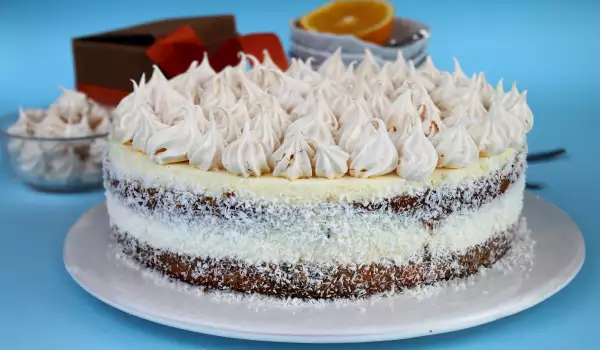Chocolate Cake with Mascarpone Cream
