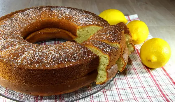 Turkish Cake with Lemon Rind