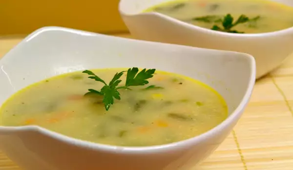Green Bean Soup with Chervil