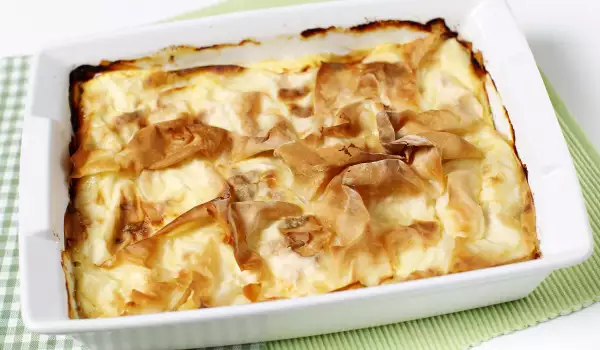 Baked Noodles with Cream