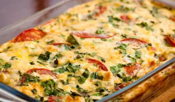 Vegetables with Cream in the Oven