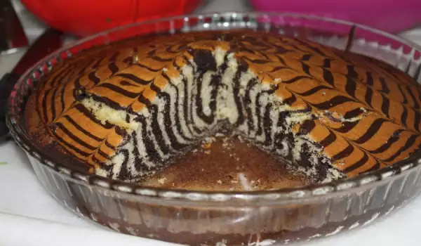 Lovely Zebra Cake