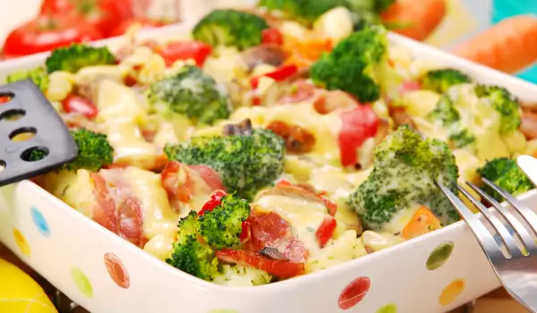 Chicken with Broccoli and Tomatoes
